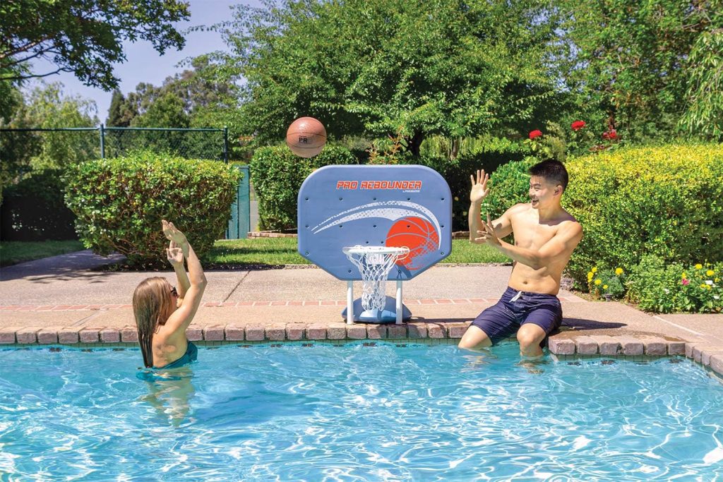 Poolmaster Pro Rebounder Poolside Basketball Hoop