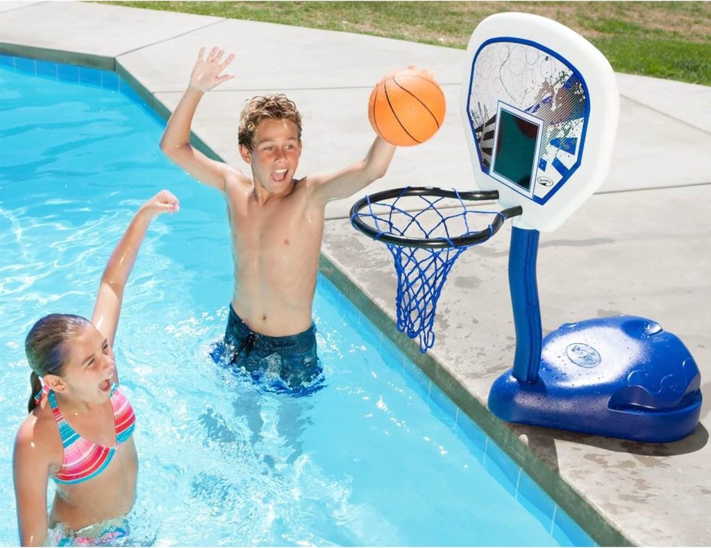 SwimWays Poolside Basketball Game