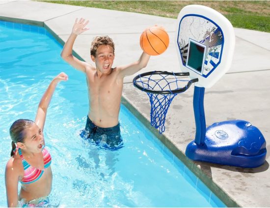 SwimWays Poolside Basketball Game